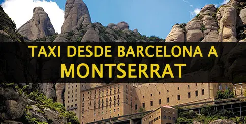 taxi desde barcelona a montserrat